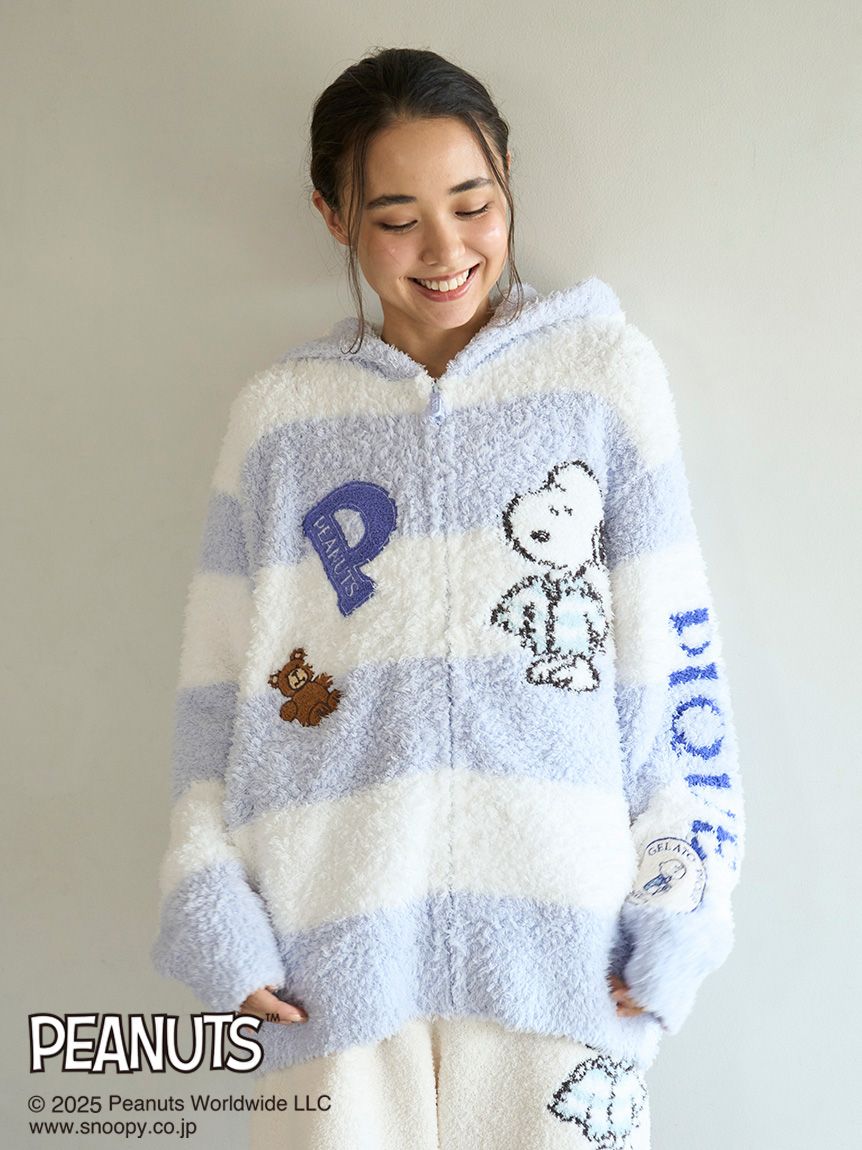 PEANUTS】【UNISEX】オリジナルアート ジャガードパーカ(トップス
