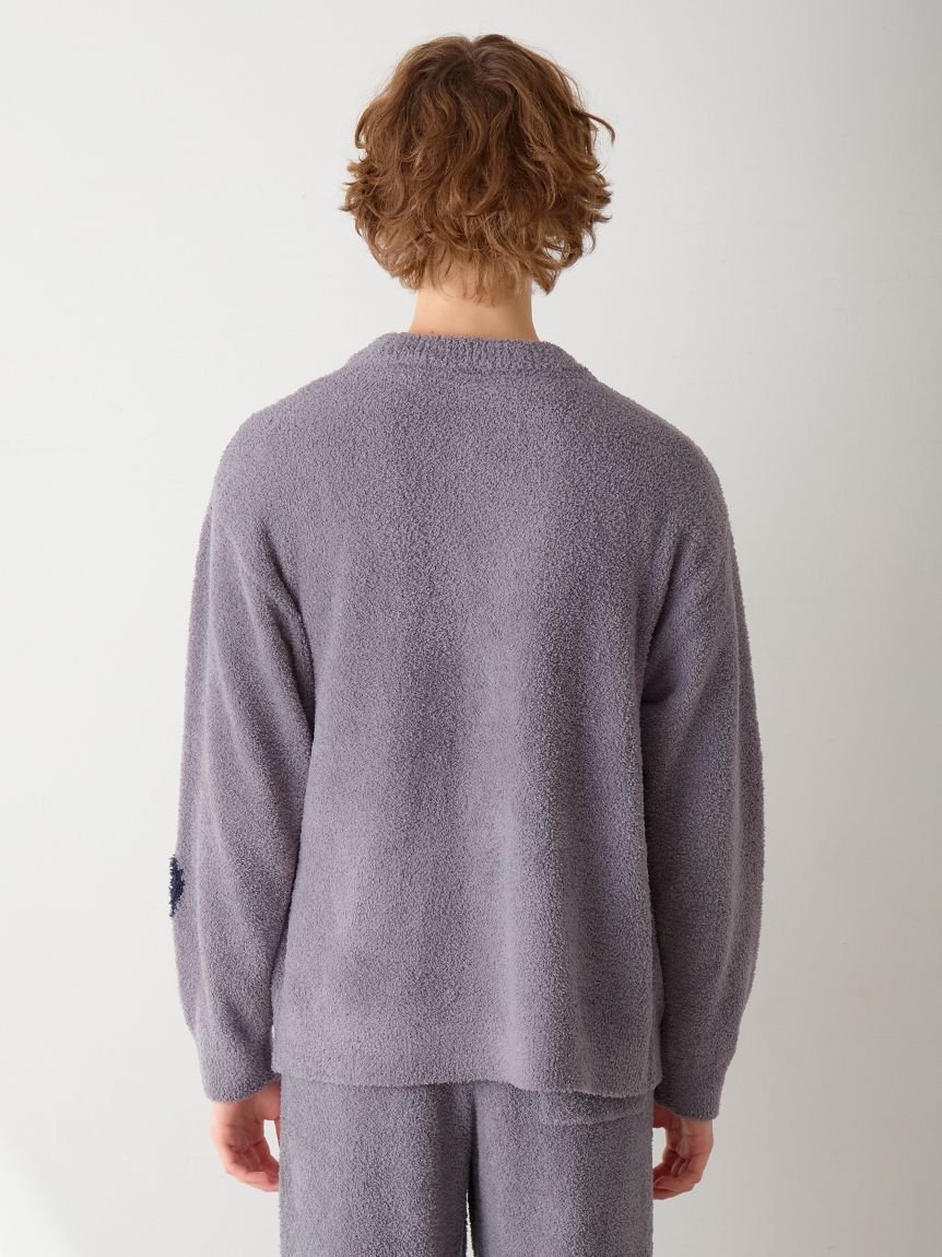 ONLINE限定】【UNISEX】ハートジャガードカーディガン(トップス