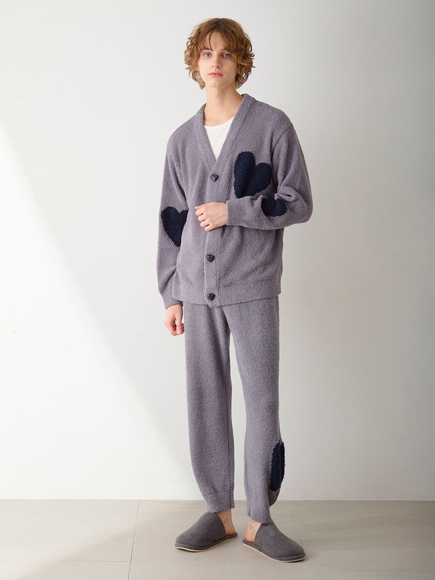 ONLINE限定】【UNISEX】ハートジャガードカーディガン(トップス