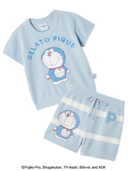 ドラえもん】【ジュニア】ジャガードプルオーバー&ショートパンツ