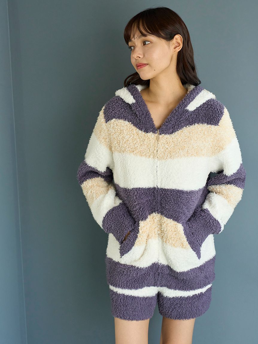 ジェラート3ボーダーショーパンツ(ショートパンツ)｜ルームウェア