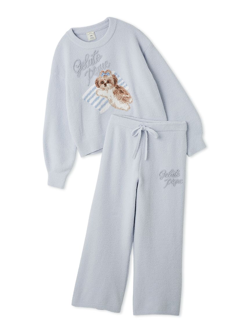 ONLINE限定】シーズージャガードプルオーバー＆ベビモコロングパンツ