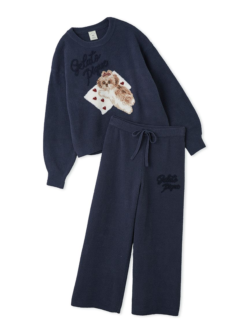 ONLINE限定】シーズージャガードプルオーバー＆ベビモコロングパンツ