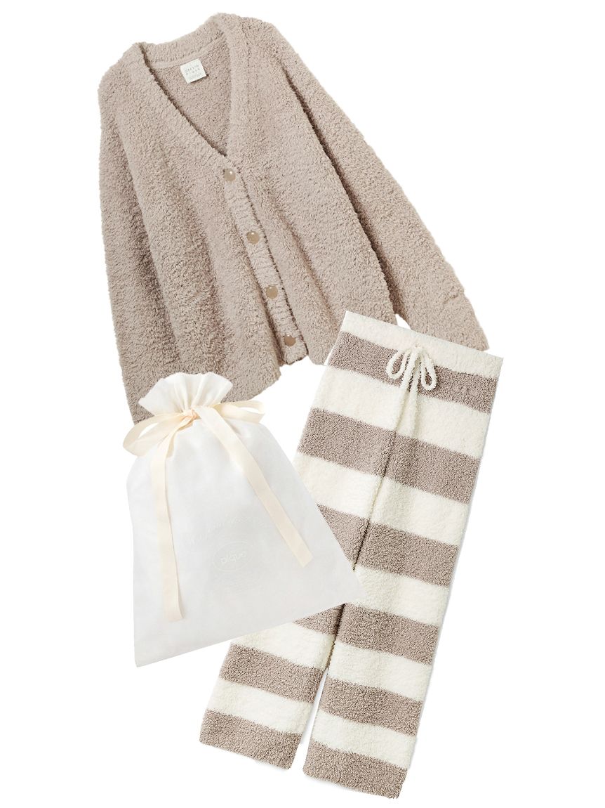 ラッピング済み】ジェラートカーディガン＆2ボーダーロングパンツ