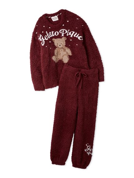 ONLINE限定】【HOLIDAY】ジェラートスノーベアジャガードプルオーバー