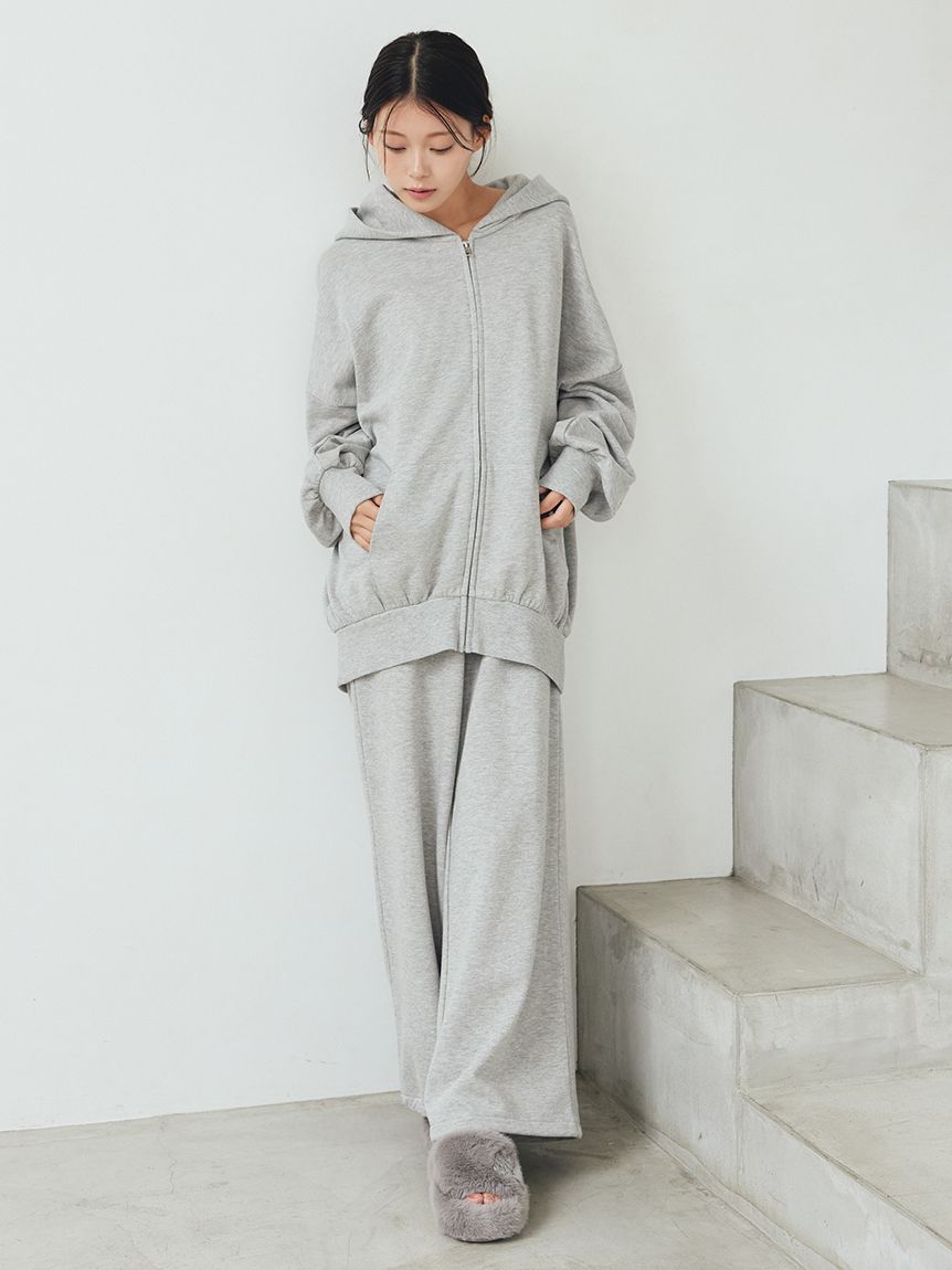 裏毛ロングパンツ(ロングパンツ)｜ルームウェア・パジャマ通販の