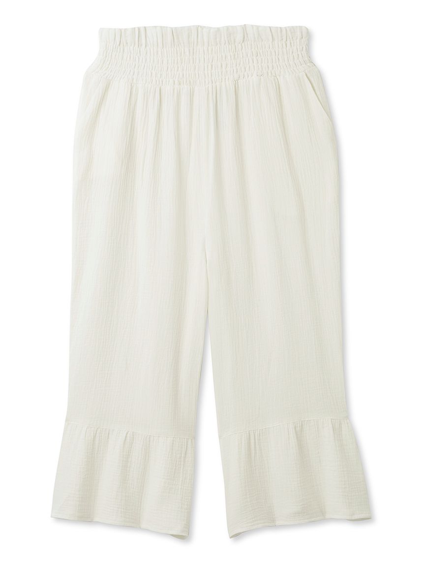 マタニティガーゼロングパンツ(ロングパンツ)｜ルームウェア・パジャマ