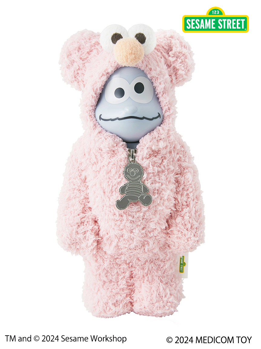 BE@RBRICK × SESAME STREET × GELATO PIQUE】 クッキーモンスター 400