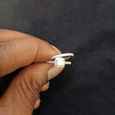 Gucci spiral silver ring - Gem