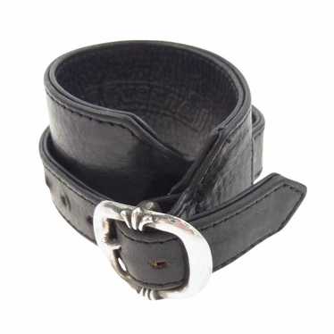 Chrome heart buckle bracelet - Gem