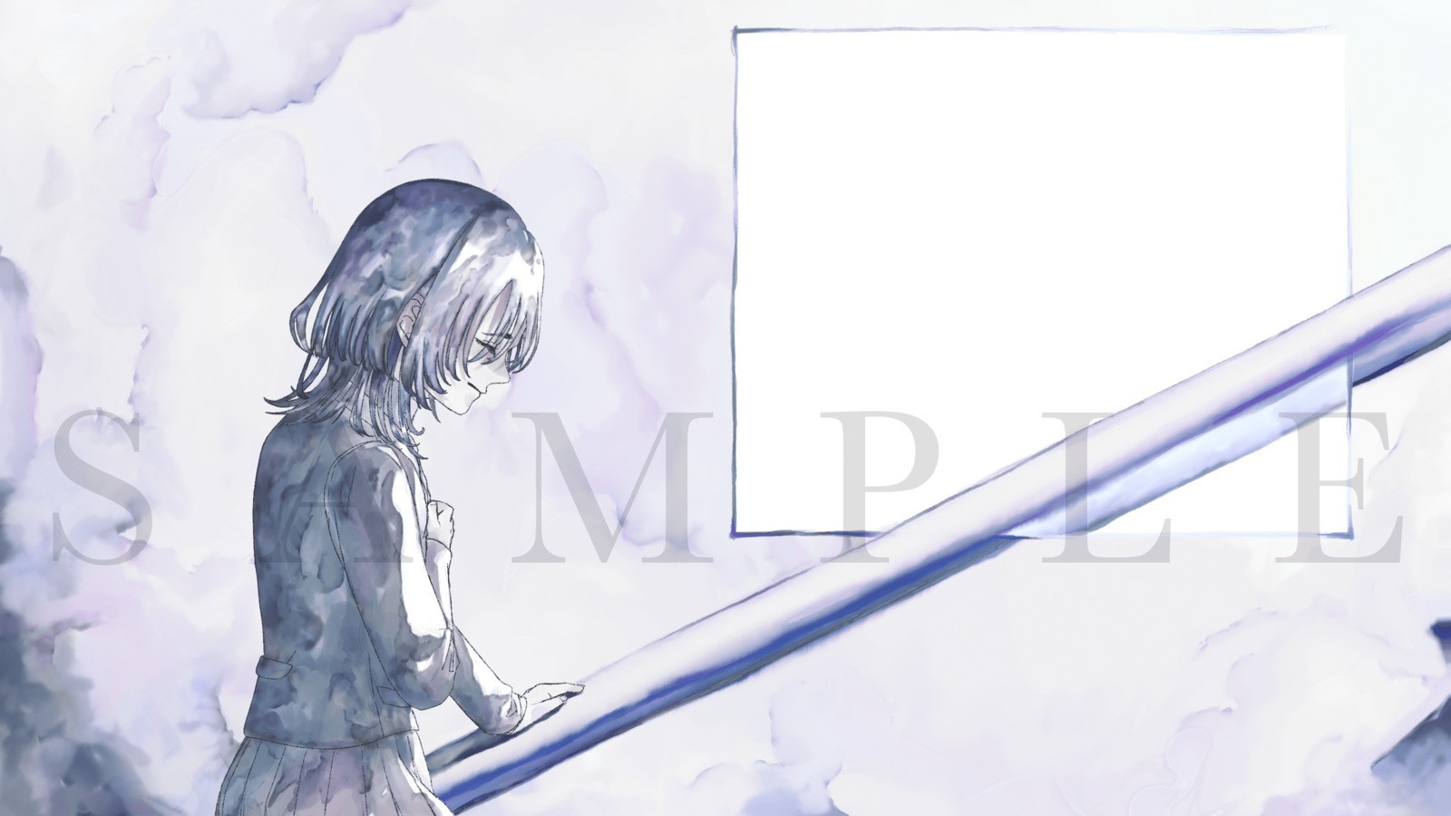 オリジナルMV用水彩風イラスト - GENSEKI