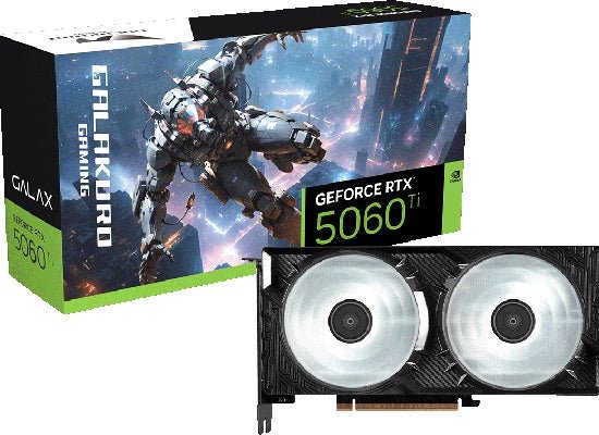 玄人志向」と「GALAKURO GAMING」からGeForce RTX 5060 Ti 搭載