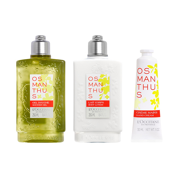 ロクシタン ギフトセット オスマンサス ボディケア 3点セット