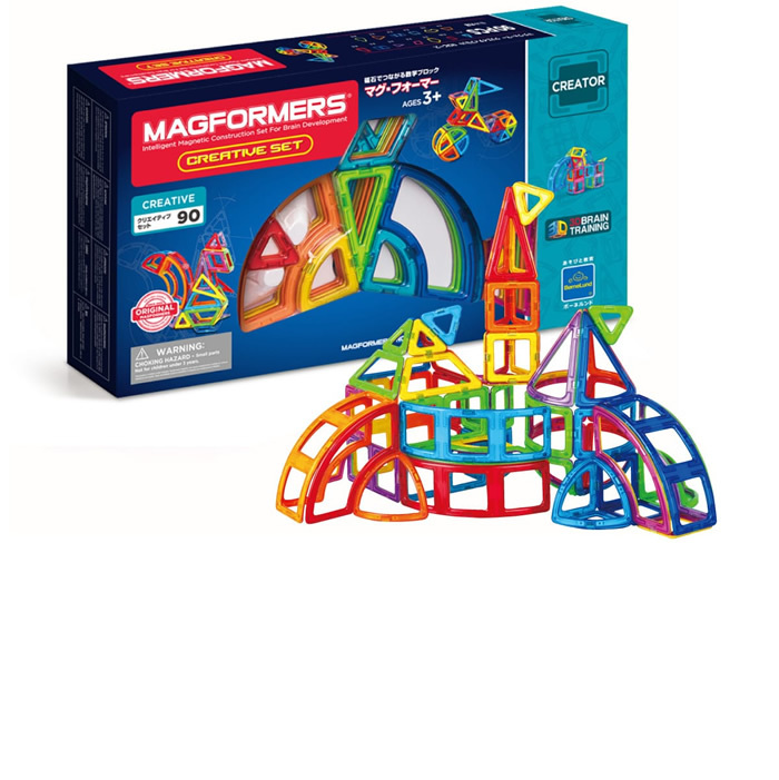 マグフォーマー90 - 【木のおもちゃ グランデ】- プレゼント＆ギフトの