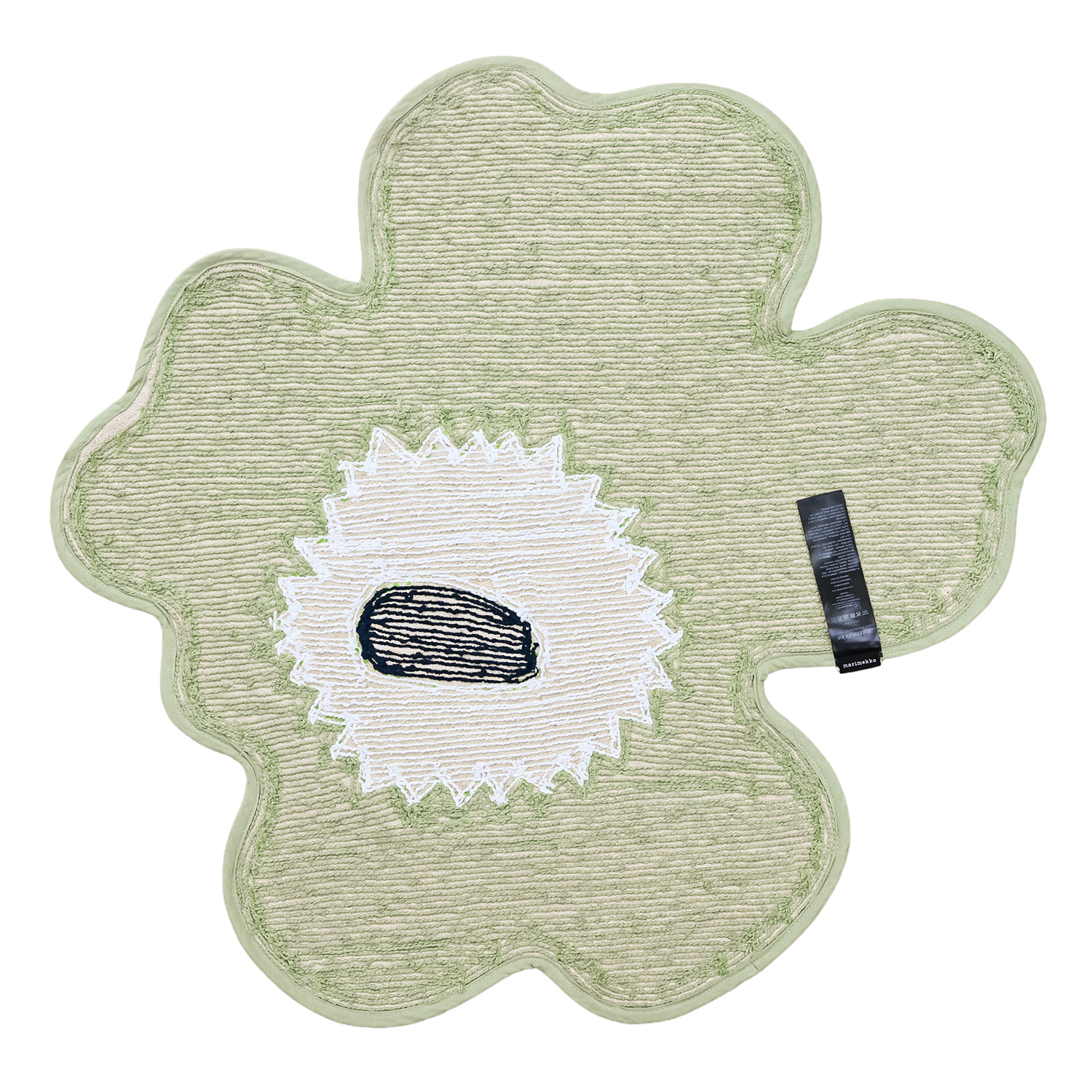 マリメッコ marimekko バスマット 玄関マット ミニラグ 73×74cm Unikko