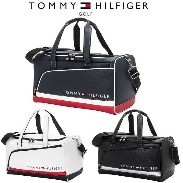 トミーヒルフィガー ゴルフ ボストンバッグ FACE TOMMY HILFIGER