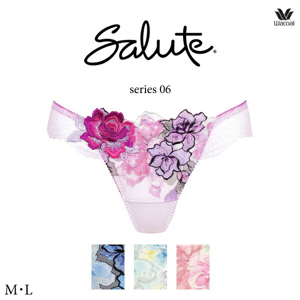 ワコール サルート 06G ショーツ PTJ406 M・L ソング（Tバック