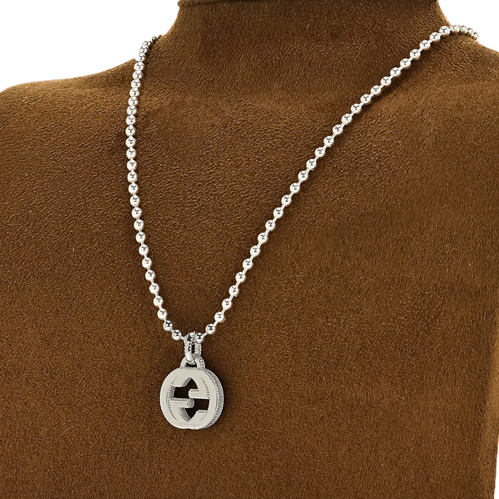 グッチ GUCCI インターロッキングG ペンダント ネックレス 479219