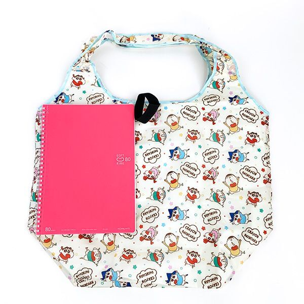 クレヨンしんちゃん 保冷保温エコバッグ かばん マルシェバッグ 買い物