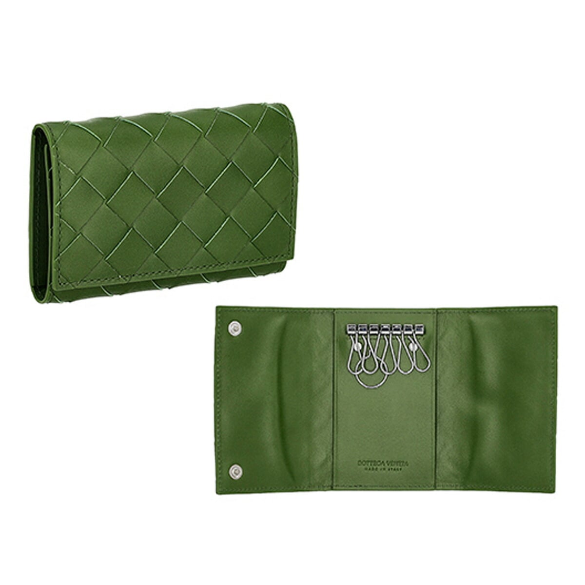 ボッテガヴェネタ BOTTEGA VENETA キーケース キーリング付き 5連