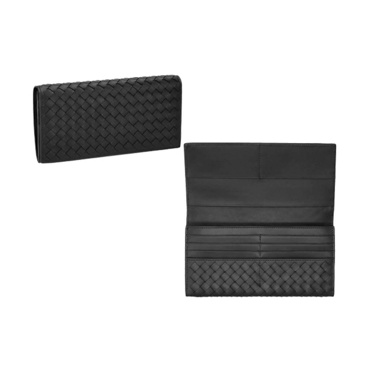 ボッテガヴェネタ BOTTEGA VENETA 財布 長財布 フラップ式長財布