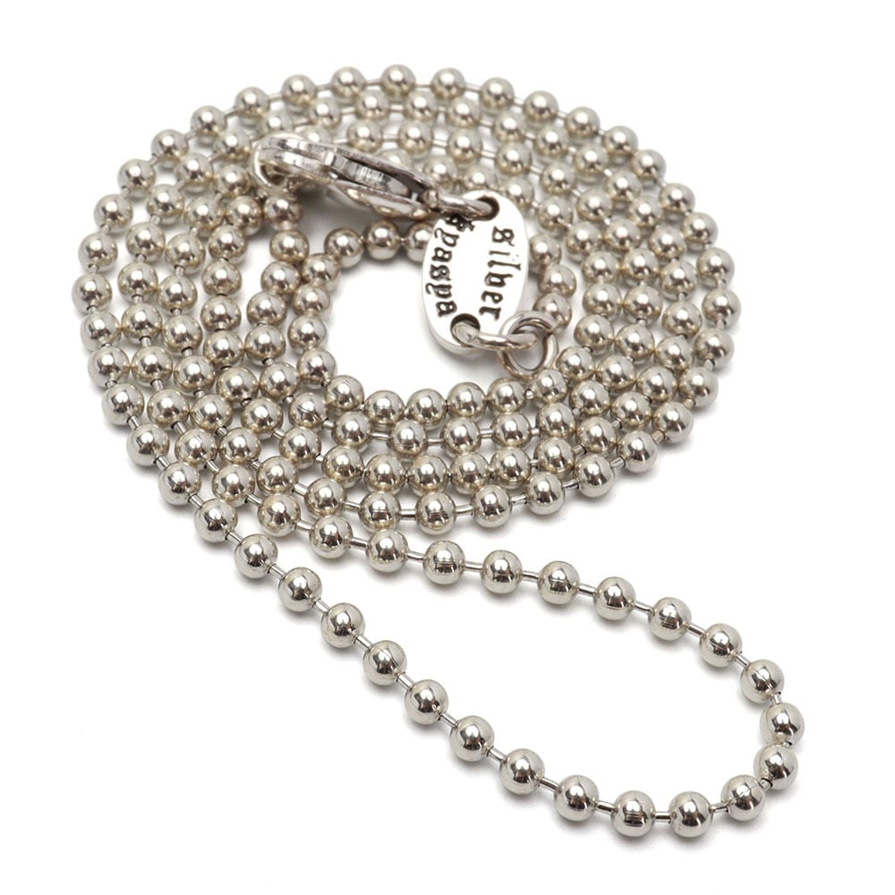 シルバー925 ボールチェーン ネックレス 幅2mm ネックレスチェーン