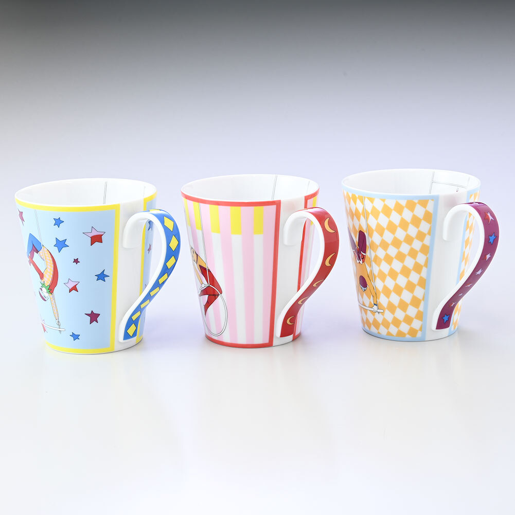 エルメス 食器 HERMES サーカス circus マグカップ マグ コップ 3P