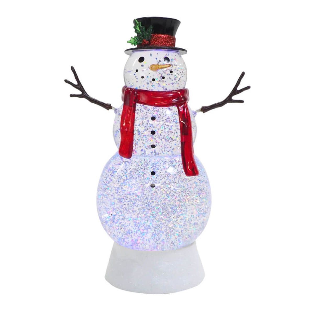 ジーティーエス GTS LED スノーマン ホワイト クリスマス XTN513