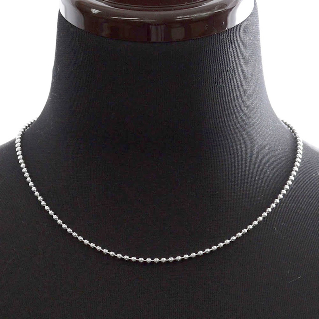 ティファニー TIFFANY＆CO. ラージ ビーズ チェーン 46cm シルバー