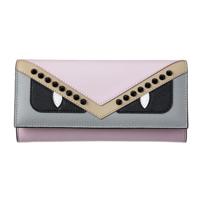 フェンディ FENDI モンスター バッグ バグズ 二つ折り長財布