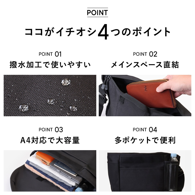 メッセンジャーバッグ メンズ レディース ショルダーバッグ ボディ