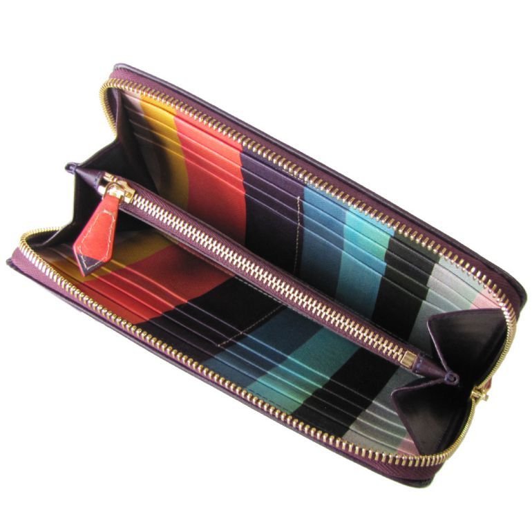 ポールスミス 財布 Paul Smith 長財布 ラウンドファスナー レディース