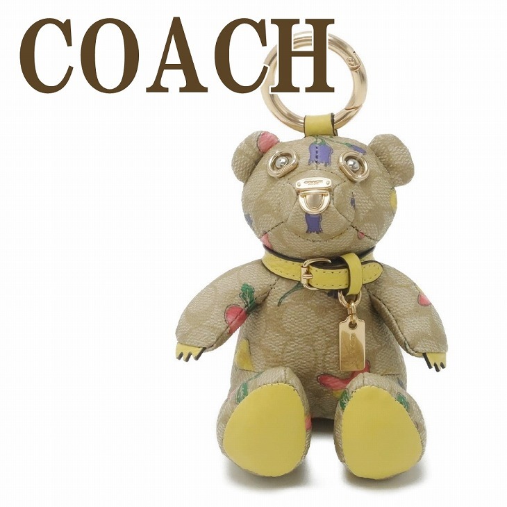 コーチ COACH キーホルダー レディース キーリング バッグチャーム