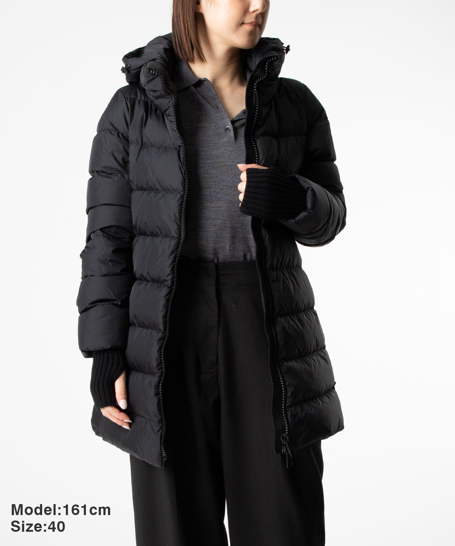 ヘルノ HERNO A-Shape エーシェイプ JACKET IN NYLON CHAMONIX