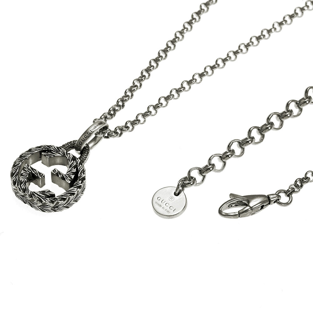 グッチ GUCCI インターロッキングG ペンダント ネックレス 455535
