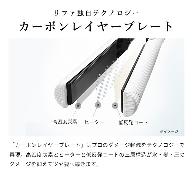 ReFa 公式】 正規品 1年保証 ReFa STRAIGHT IRON リファ ストレート