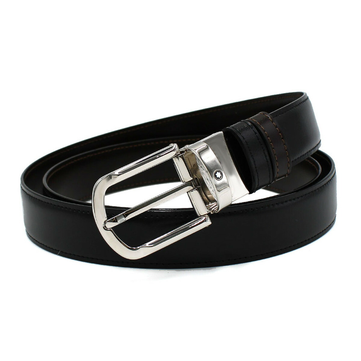 モンブラン MONTBLANC ベルト レザーベルト 回転式バックル