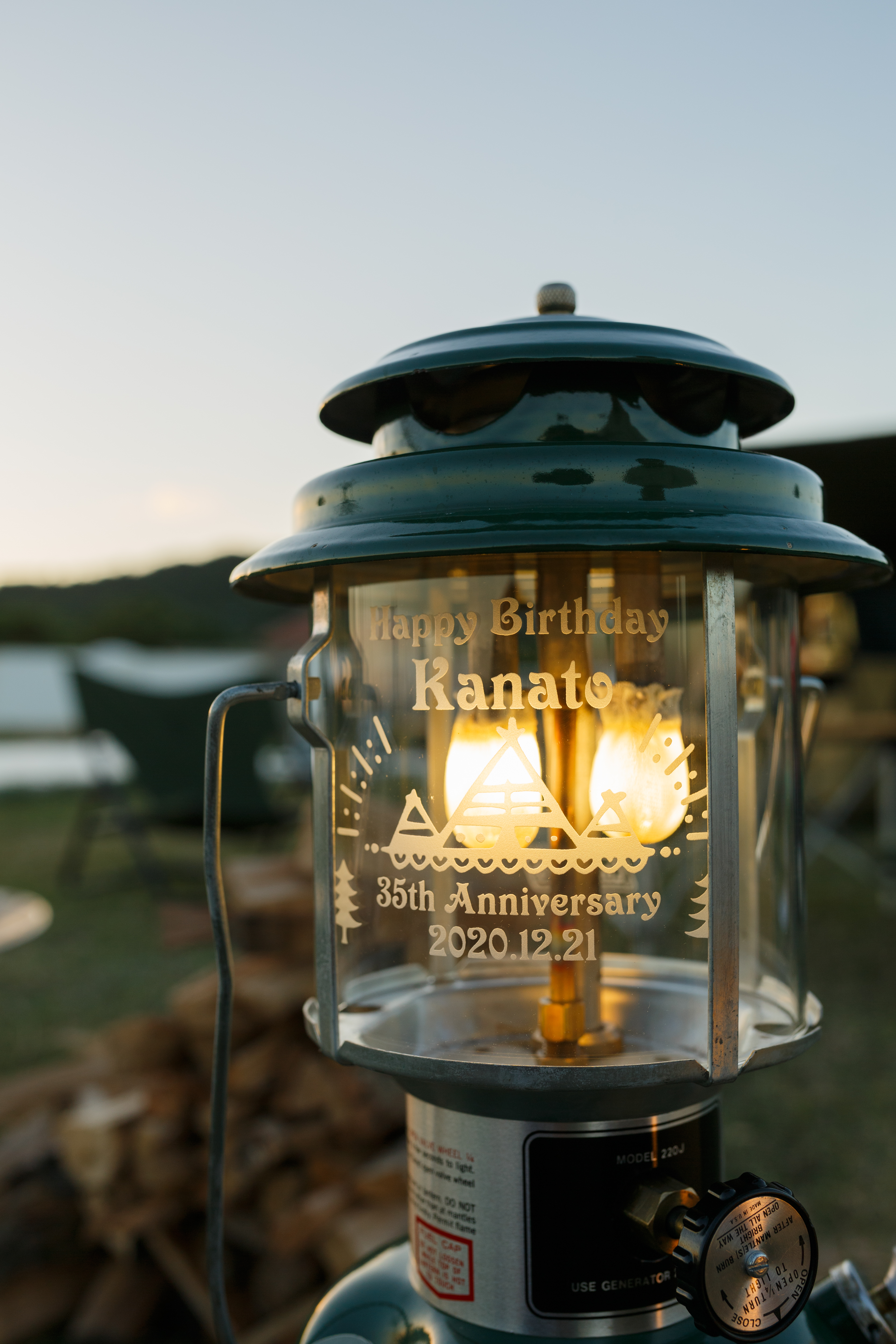 名入れ ギフト 【ランタングローブ コールマン 290A/295/220/228/2600