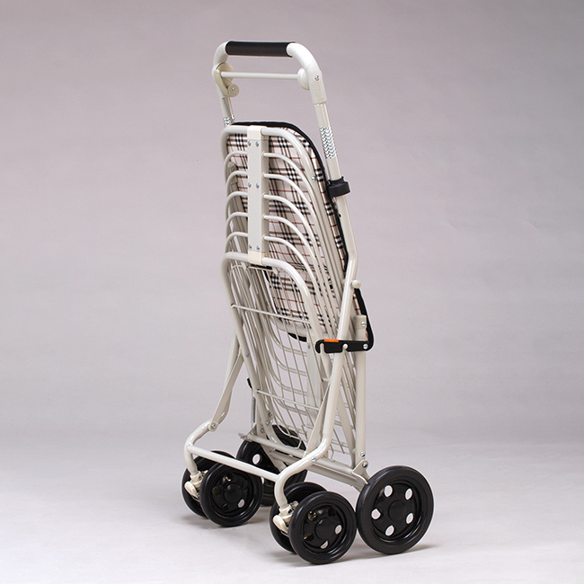 腰かけ付カート[シルバーカー おしゃれ 座れる 軽量 コンパクト