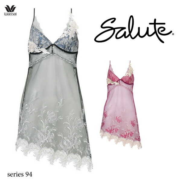 ワコール サルート 94G ランジェリードレス NTJ294 M・L ネグリジェ