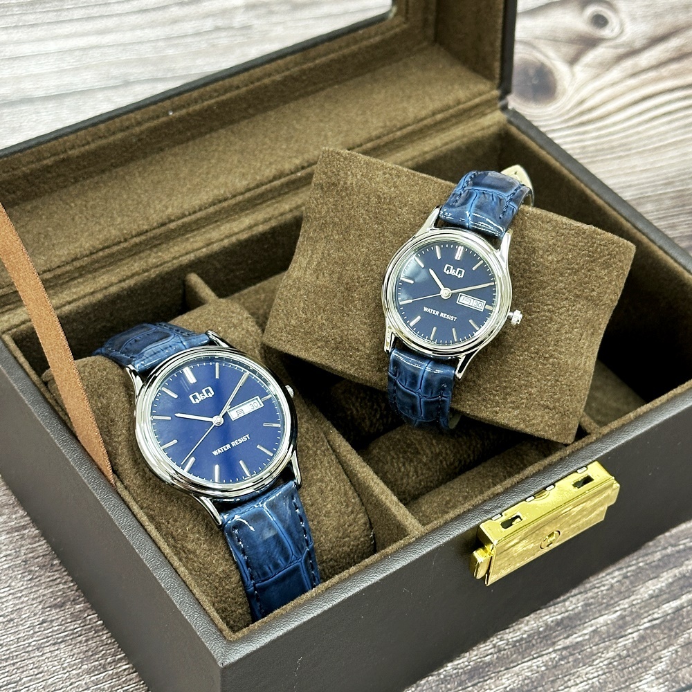 ペアボックスに入れてお届け！ 日常使い ロングセラー ペアウォッチ