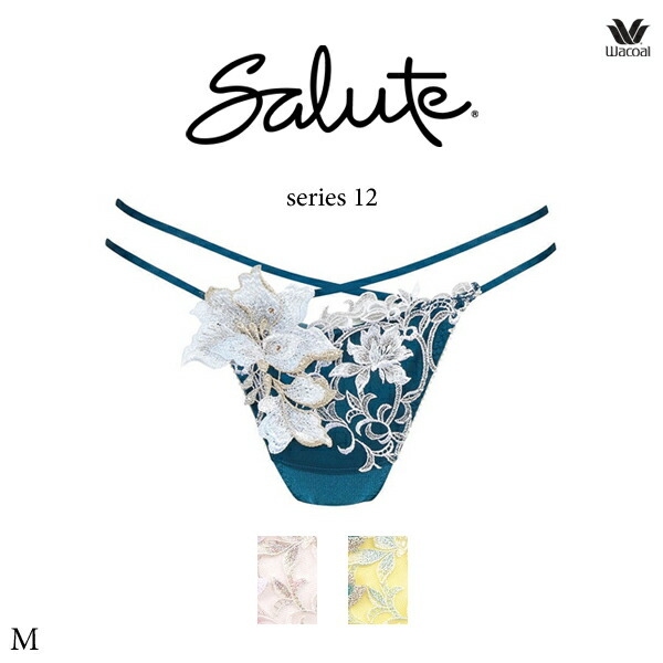 ワコール サルート 12G ショーツ PTJ412 M ソング（Tバック