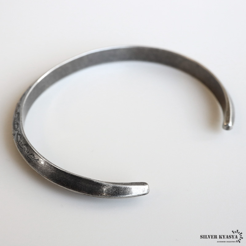 ステンレス アンティークバングル インディアンバングル ナバホ