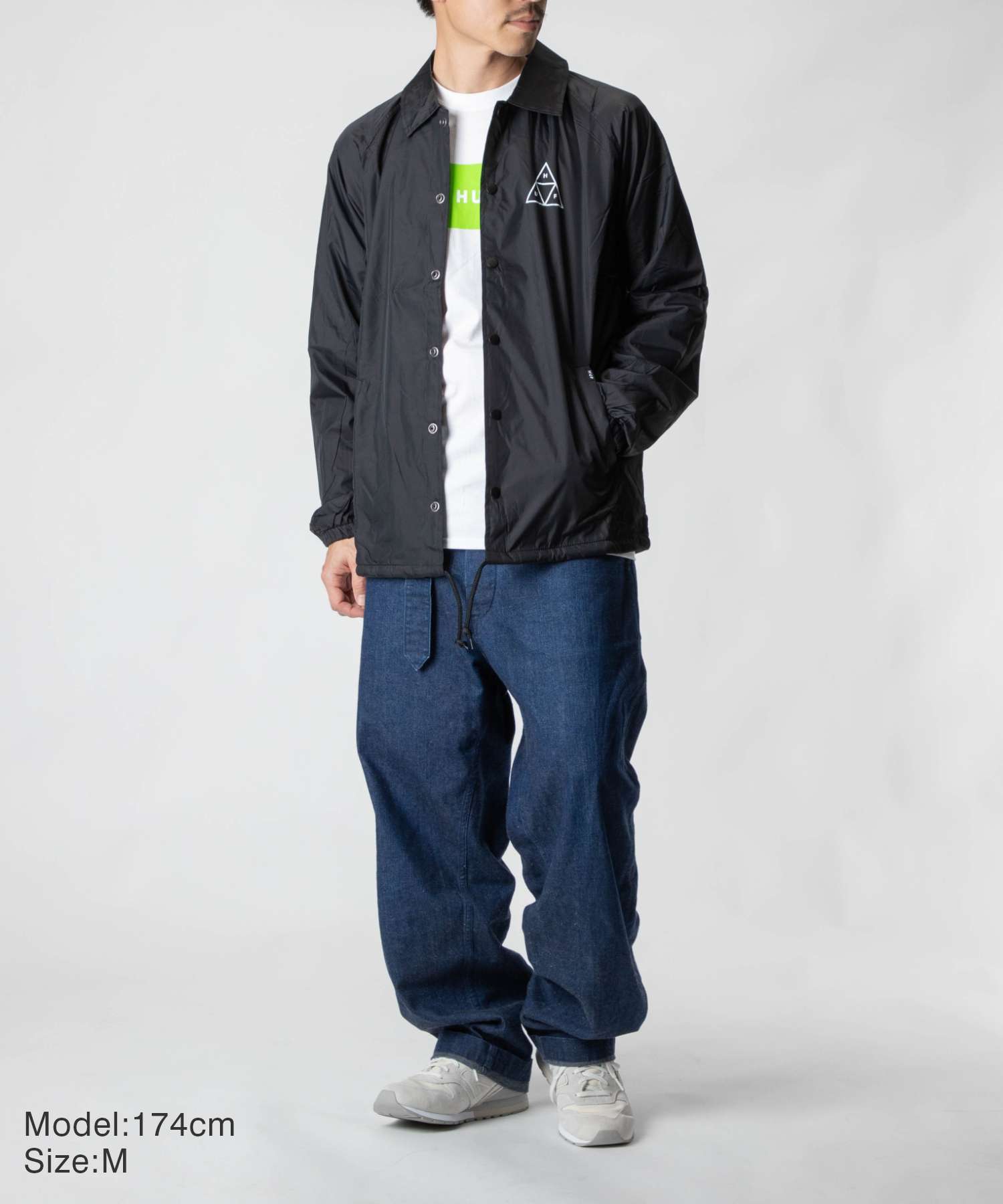 ハフ HUF JK00352 コーチジャケット メンズ アウター ロゴ ウェア