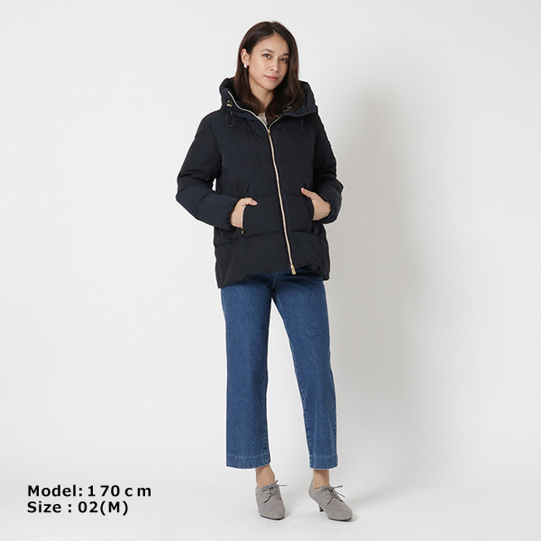 タトラス ダウンジャケット コート ルエラ ネイビー レディース TATRAS