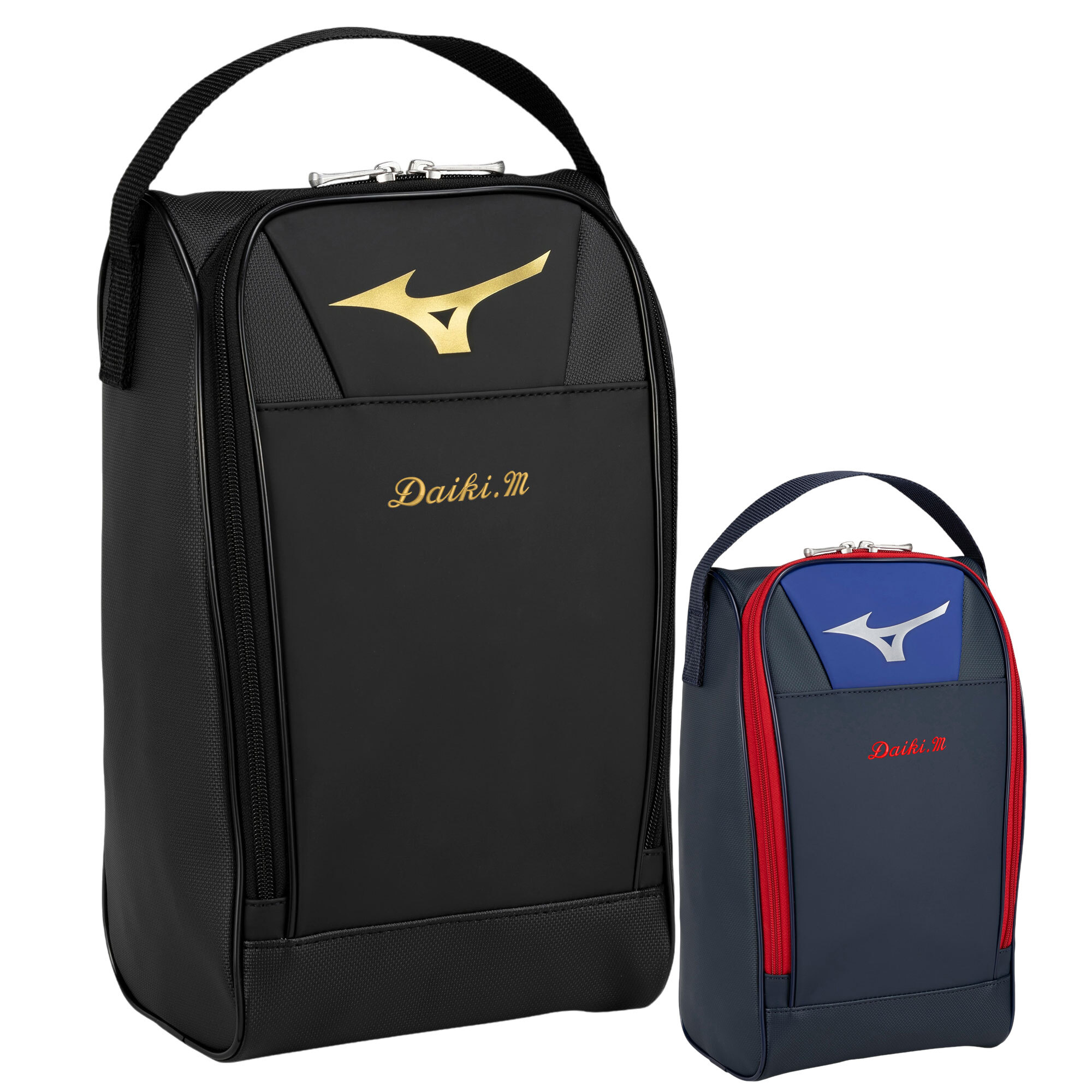 野球スパイクケース ネーム刺繍入 ミズノ シューズケース 1fjkb020