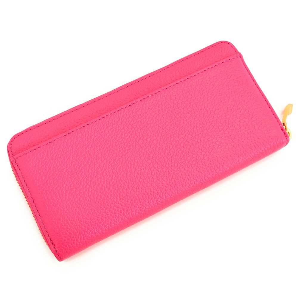 サマンサタバサ 財布 長財布 ラウンドファスナー ピンク