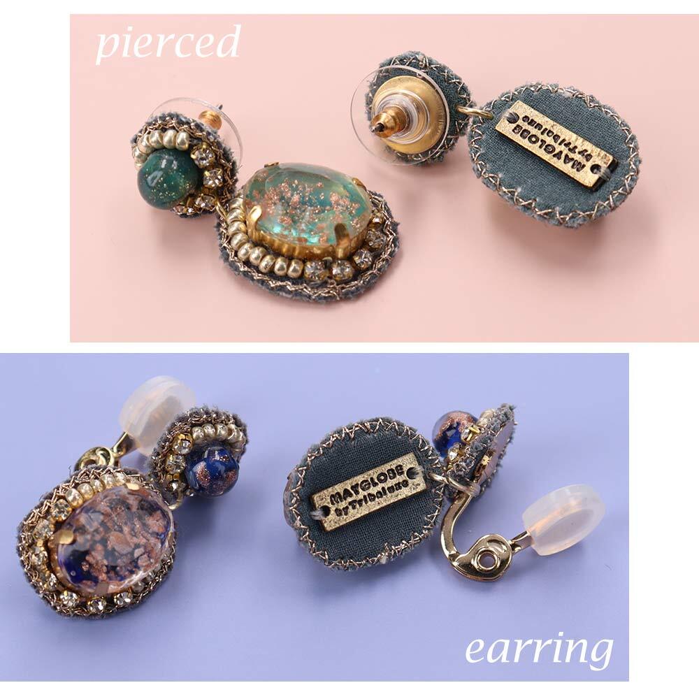 ビジューピアス Neha ネーハ ピアス/イヤリング MAYGLOBE by Tribaluxe