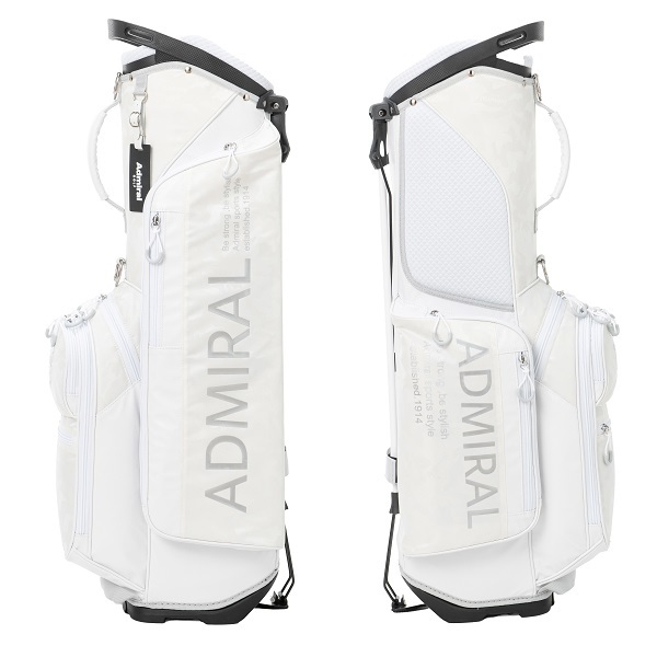 アドミラル ゴルフ キャディバッグ ジャガード スタンド式キャディ