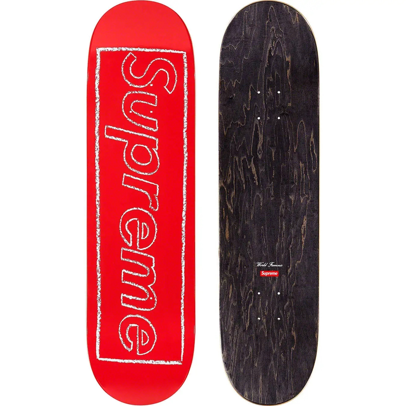 Supreme KAWS Chalk Logo Skateboard シュプリーム カウズ チョーク